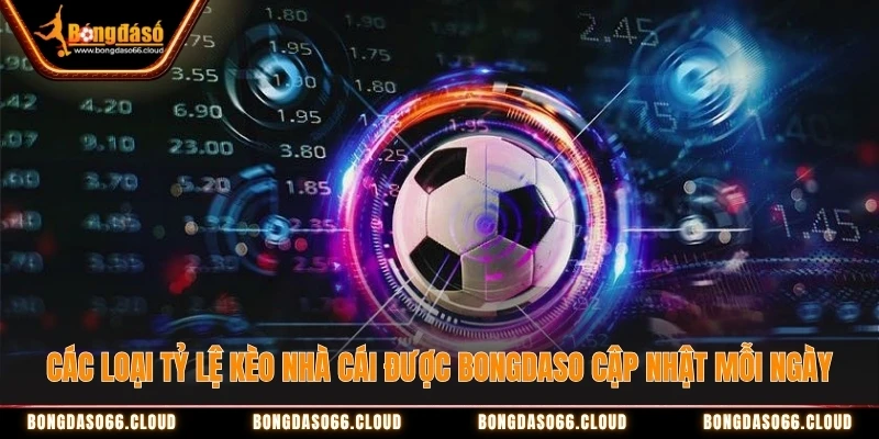 Các loại tỷ lệ kèo nhà cái tại Bóng đá số