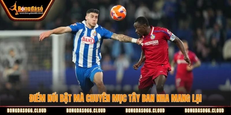 giá trị chuyên mục Tây Ban Nha