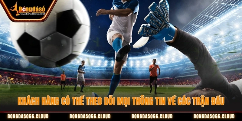 theo dõi mọi thông tin các trận đấu