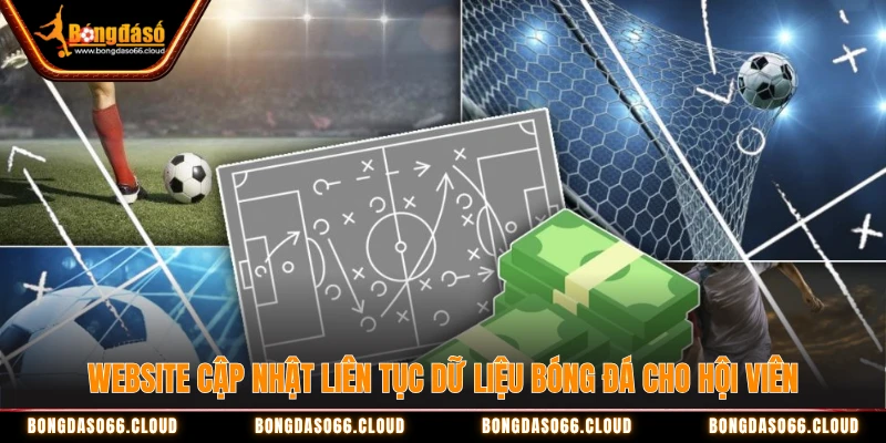 Tận Dụng Tối Đa Dữ Liệu Vàng Từ Bongdaso Để Soi Kèo 2 Website cập nhật liên tục dữ liệu bóng đá cho hội viên